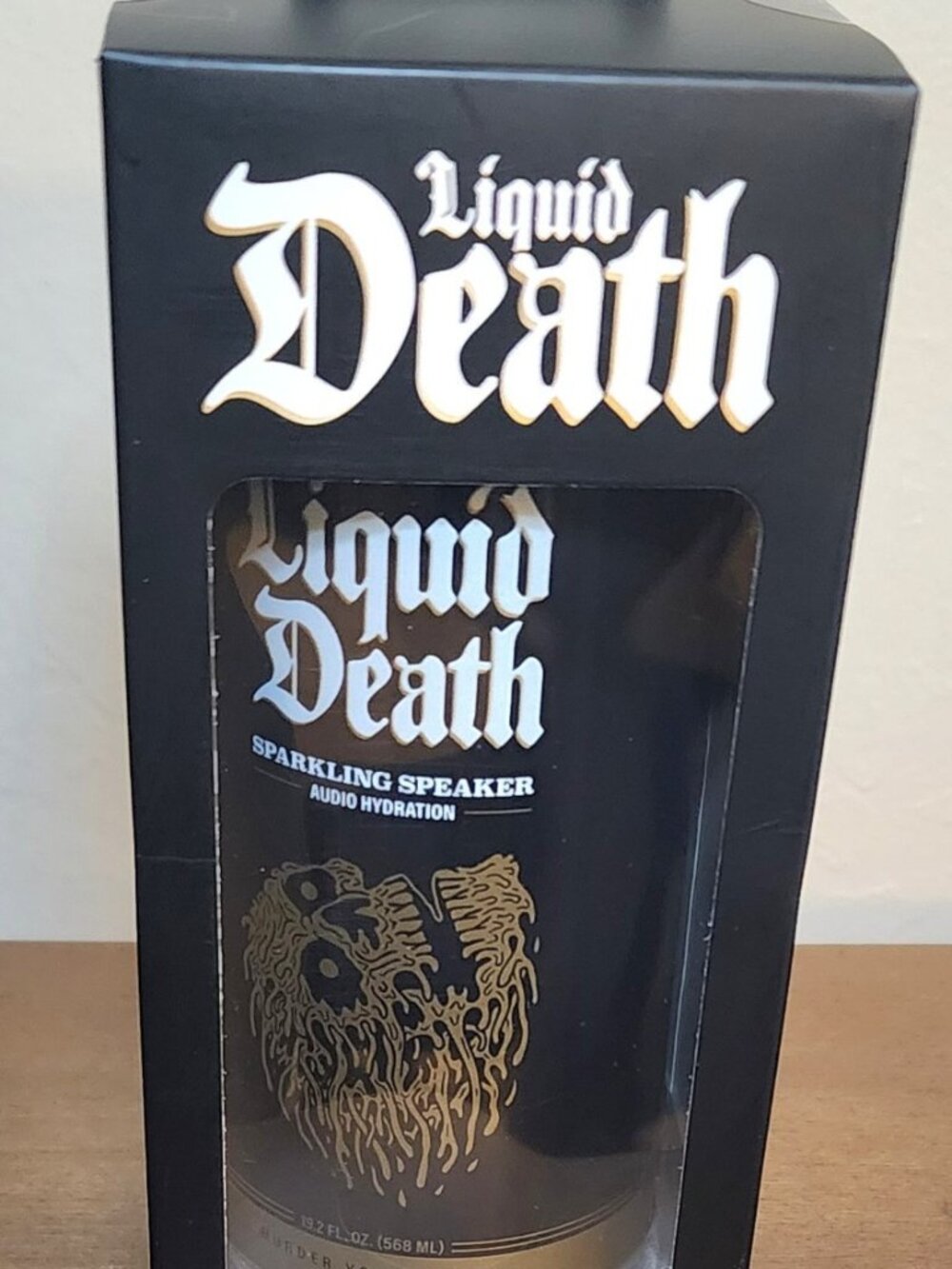 Liquid Death Sparkling Speaker Bluetooth 6" Wireless Speaker Orbit Innovations